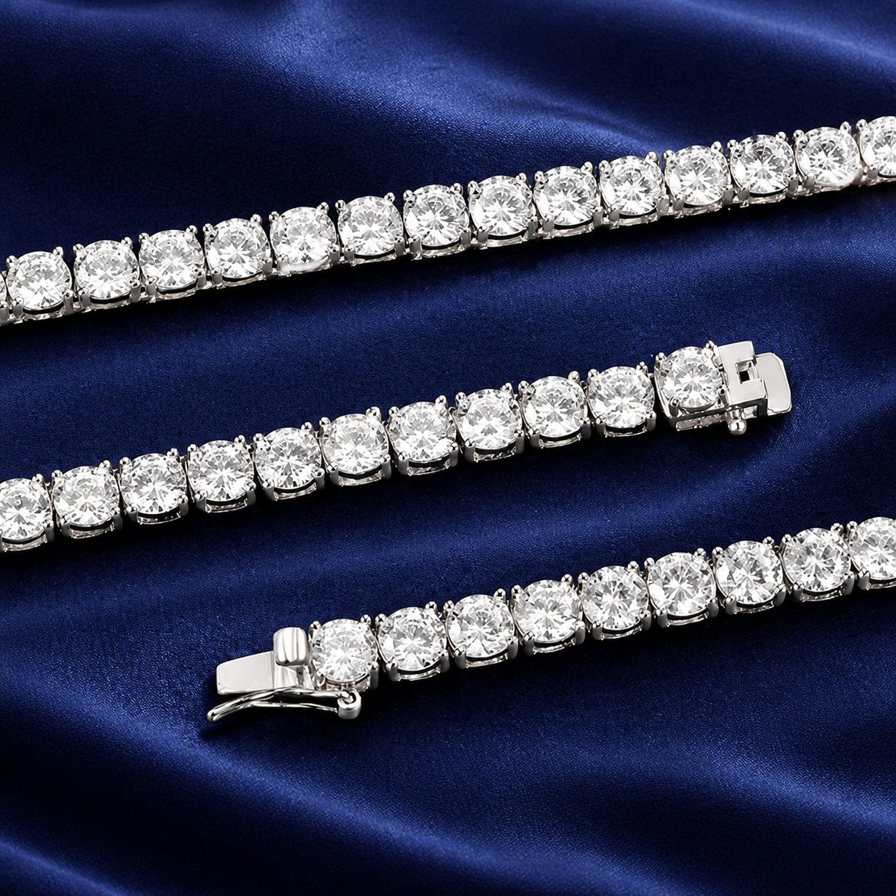 Cubic Zirconia Tennis Necklace - Stunning Gift for Her