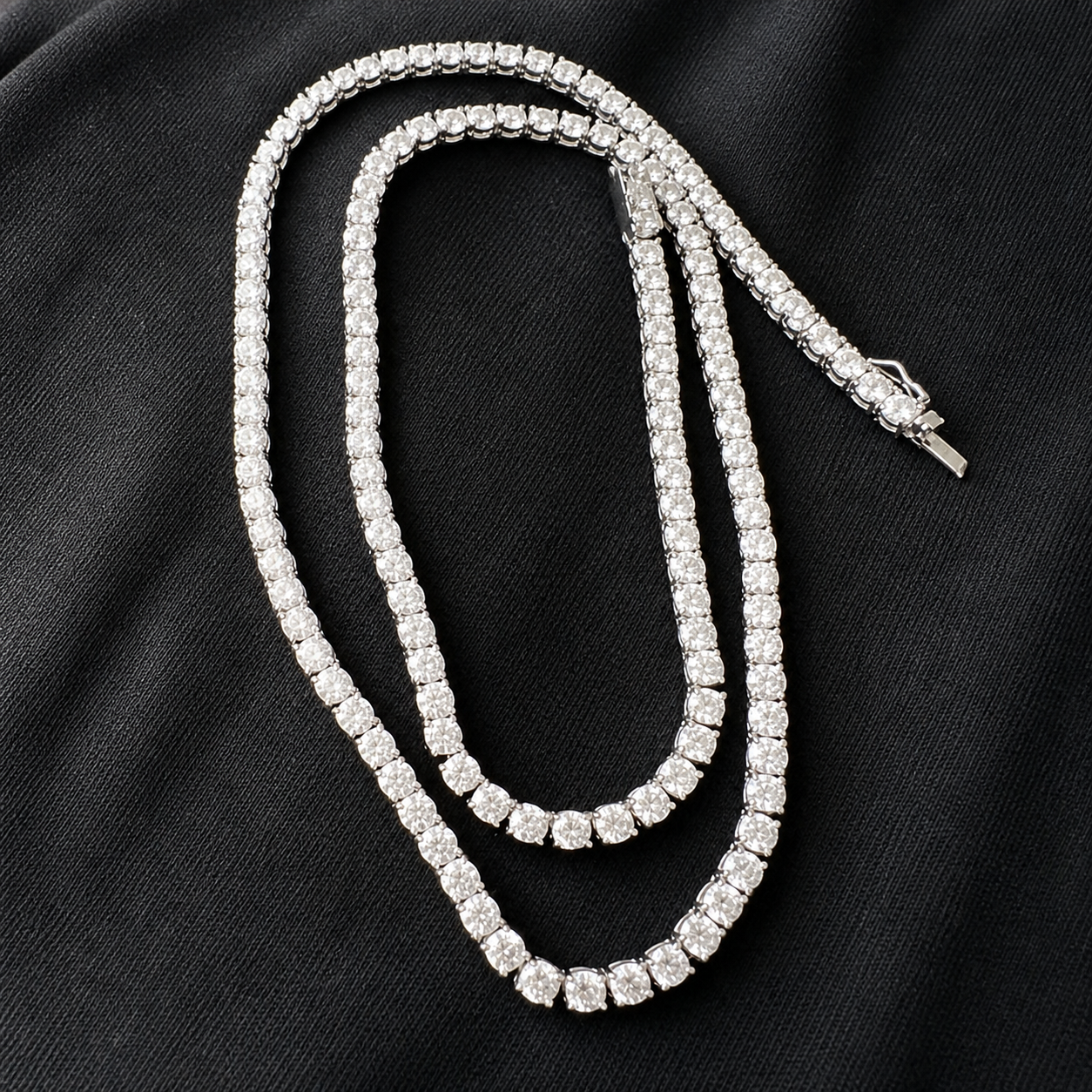 Sparkling CZ Tennis Necklace That Makes You Feel Like a Million