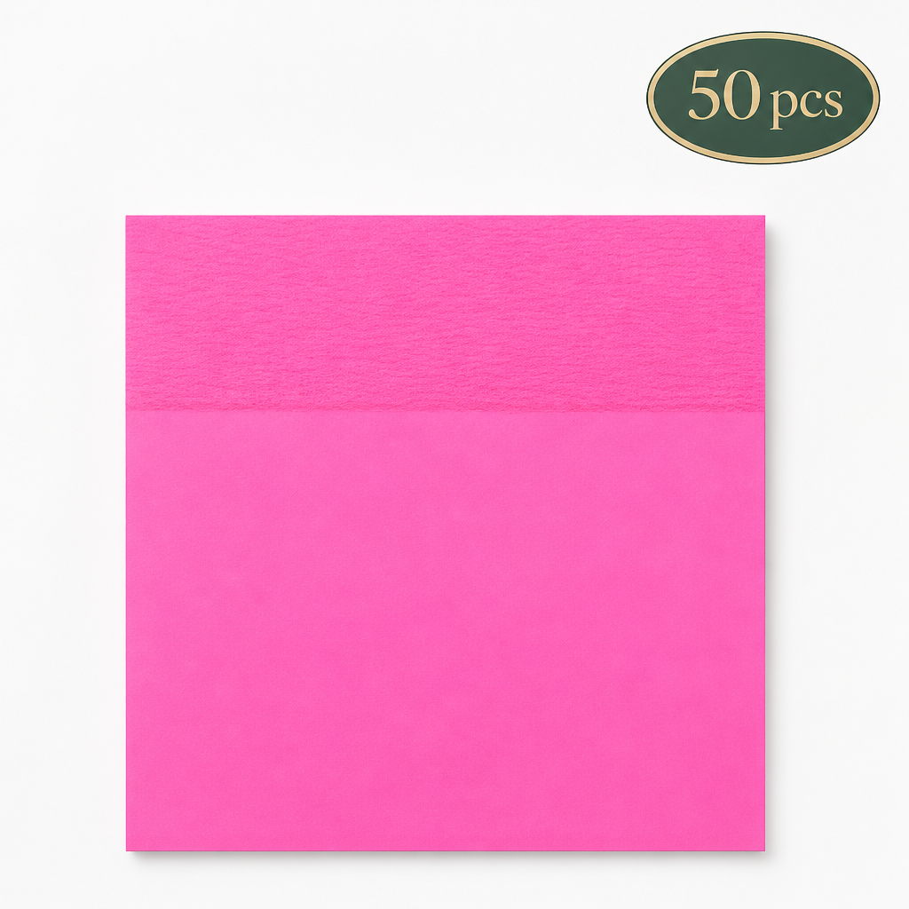 Sparkly Translucent Sticky Notes in Vibrant Colors for Fun Planning