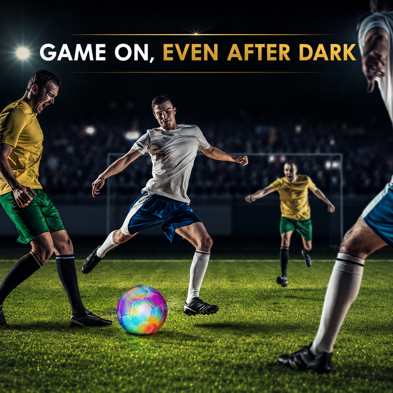 Reflective Rainbow Soccer Ball – The Ultimate Wow Gift for Kids
