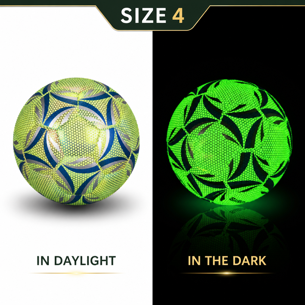 Luminous Soccer Ball - Stand Out On The Field After Dark