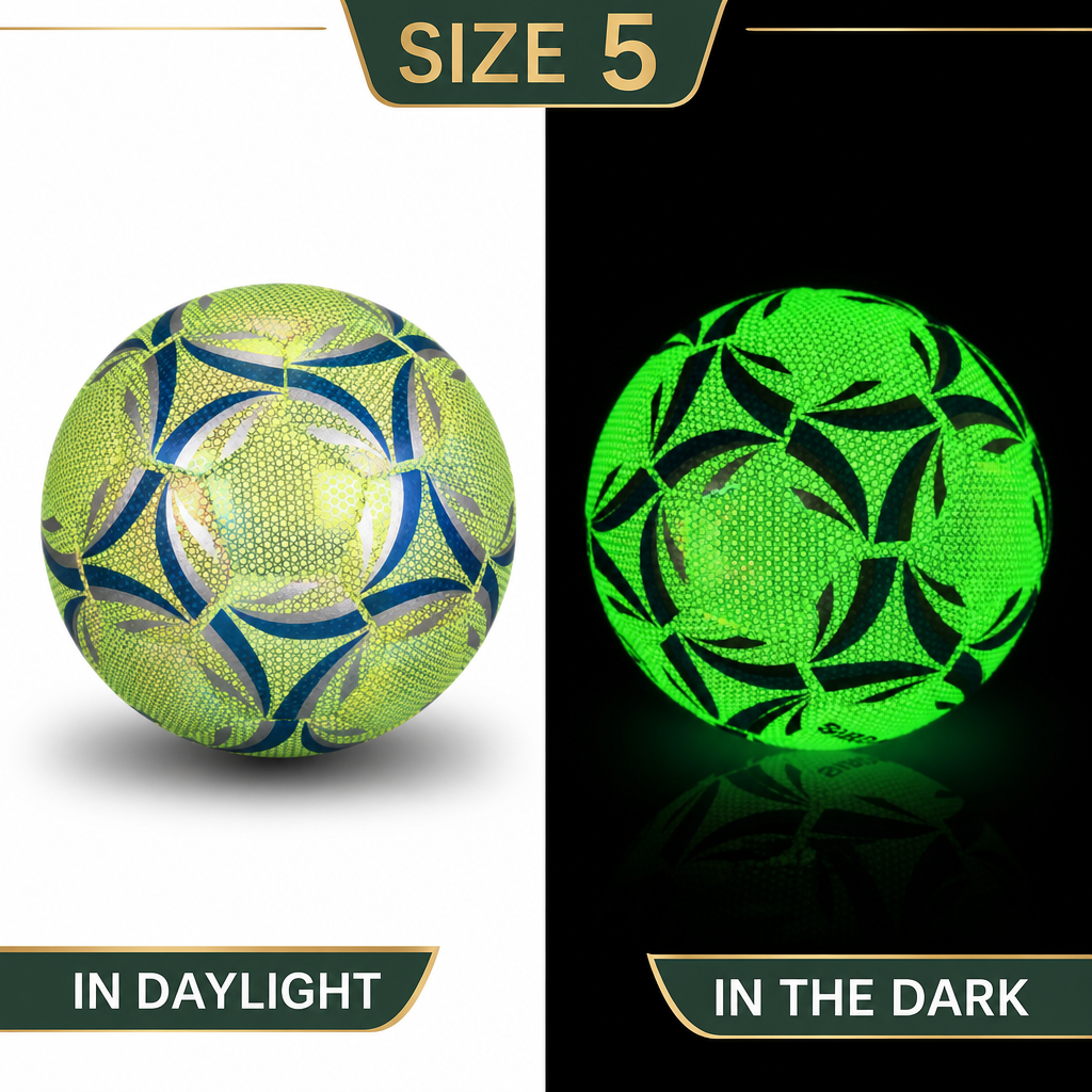 Luminous Soccer Ball - Stand Out On The Field After Dark