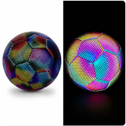 Holographic Glow Soccer Ball – Stand Out on the Pitch Every Game
