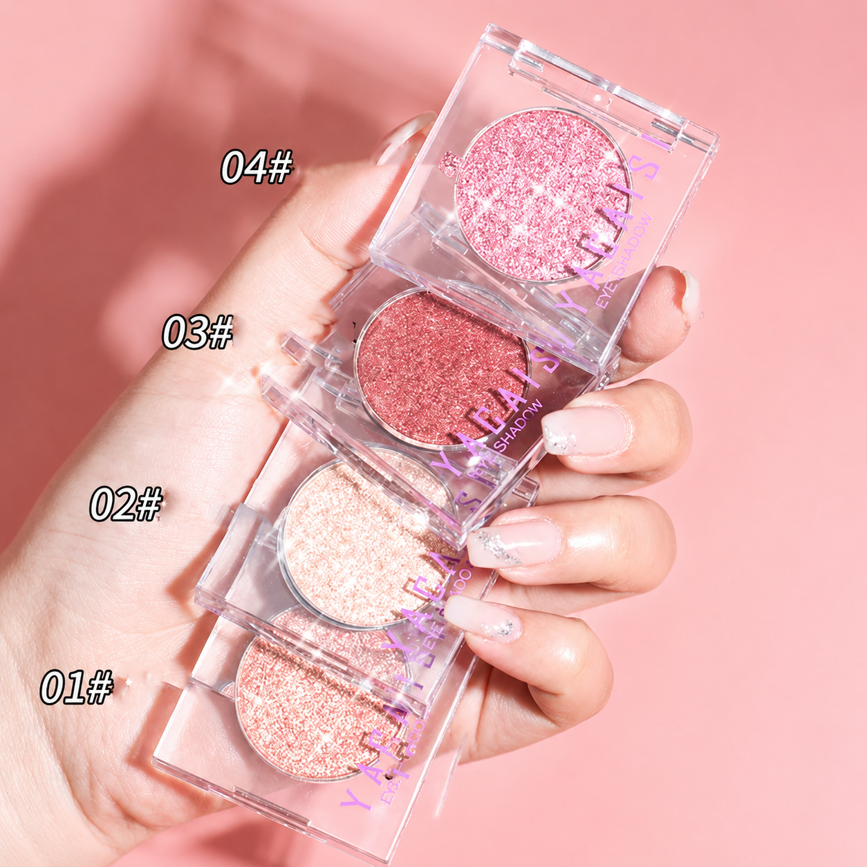 Stunning Shimmer Eyeshadow Gift in Gorgeous Pearlescent Shades
