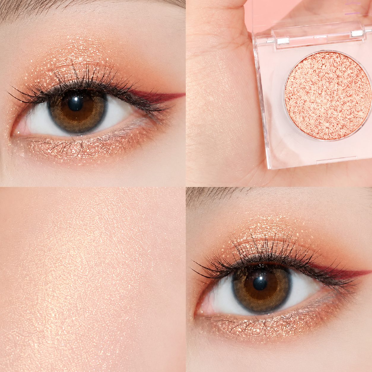 Pearlescent Glitter Eyeshadow That Makes Your Eyes Glow With Confidence