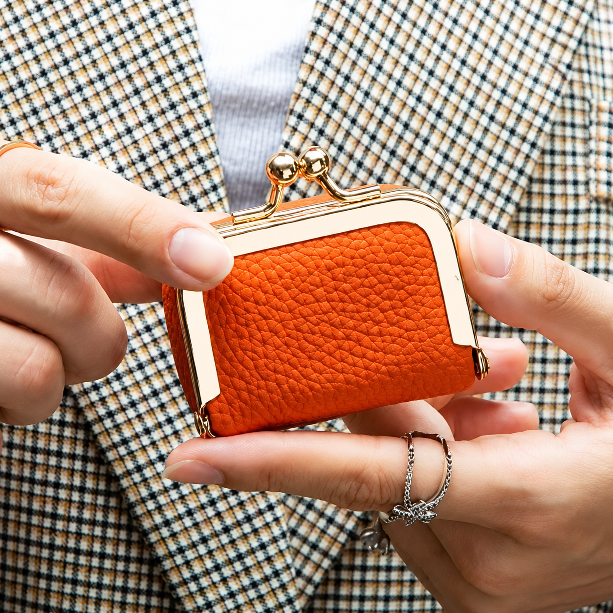 Mini Leather Jewelry Box Organizer for the Confident Woman On the Go