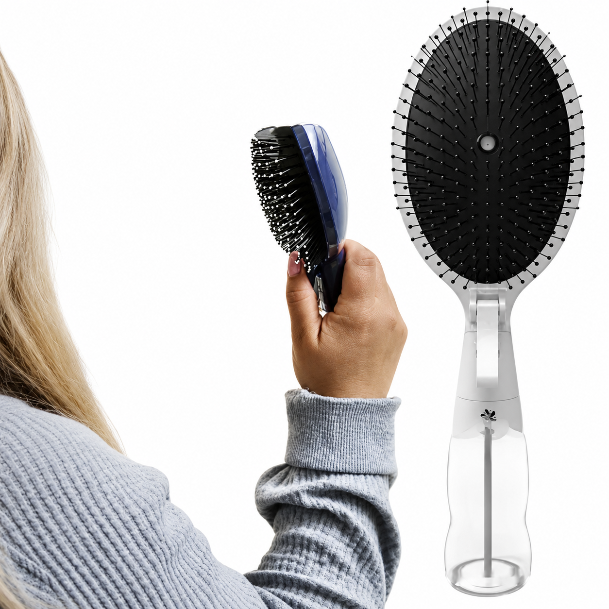 Mist & Brush Hair Styling Tool with Water Spray for Kids and Gift-Ready Wow