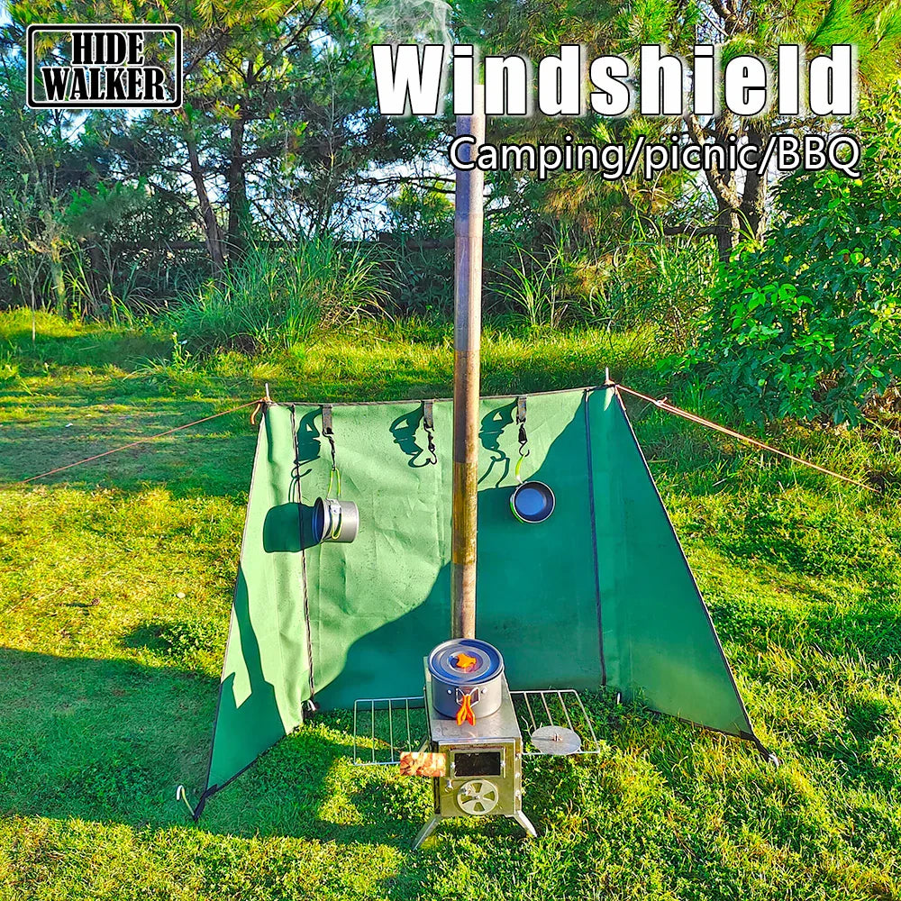 Stove Windbreak Camping Windshield