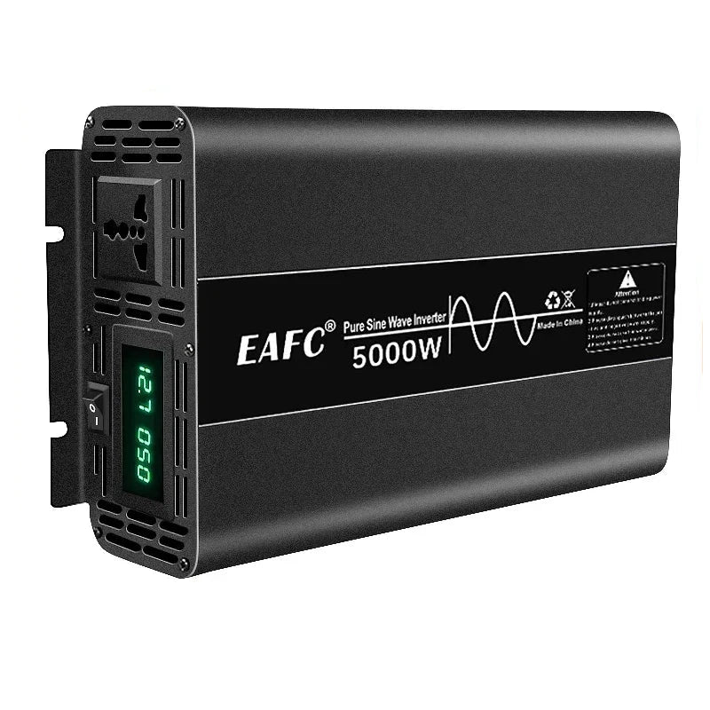 2000W Pure Sine Wave Inverter 12V to 220V DC-AC Converter