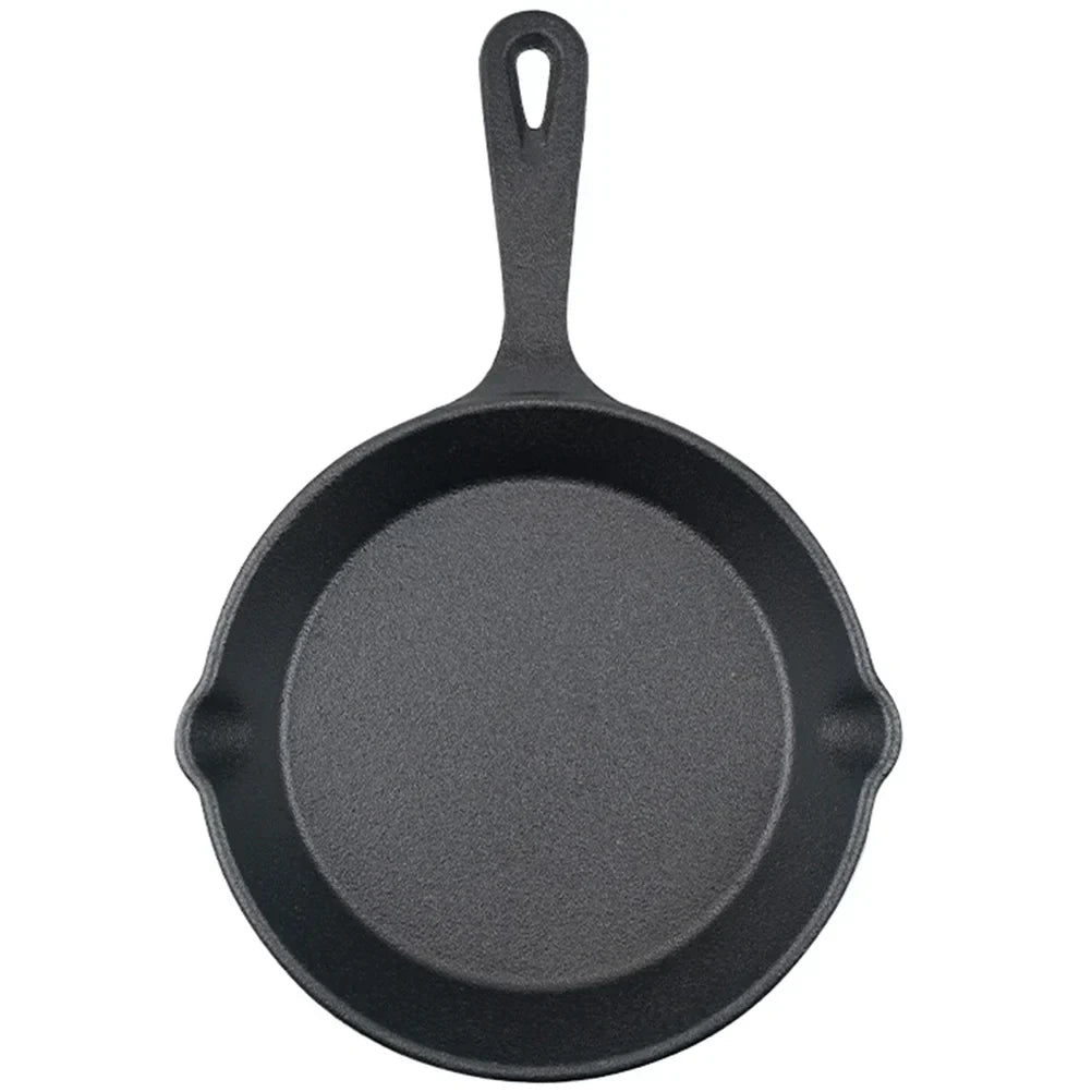 Pan Iron Cast Frying Egg Steak Cooker