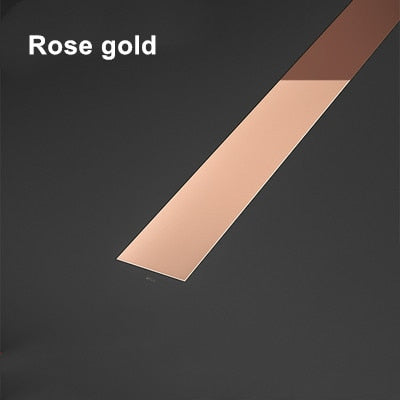 5M Gold Mirror Wall Sticker