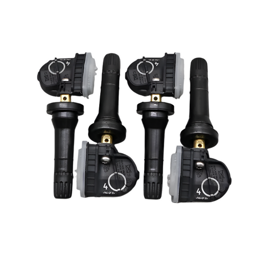 4PCS Tire Pressure Monitoring System TPMS Sensors Black