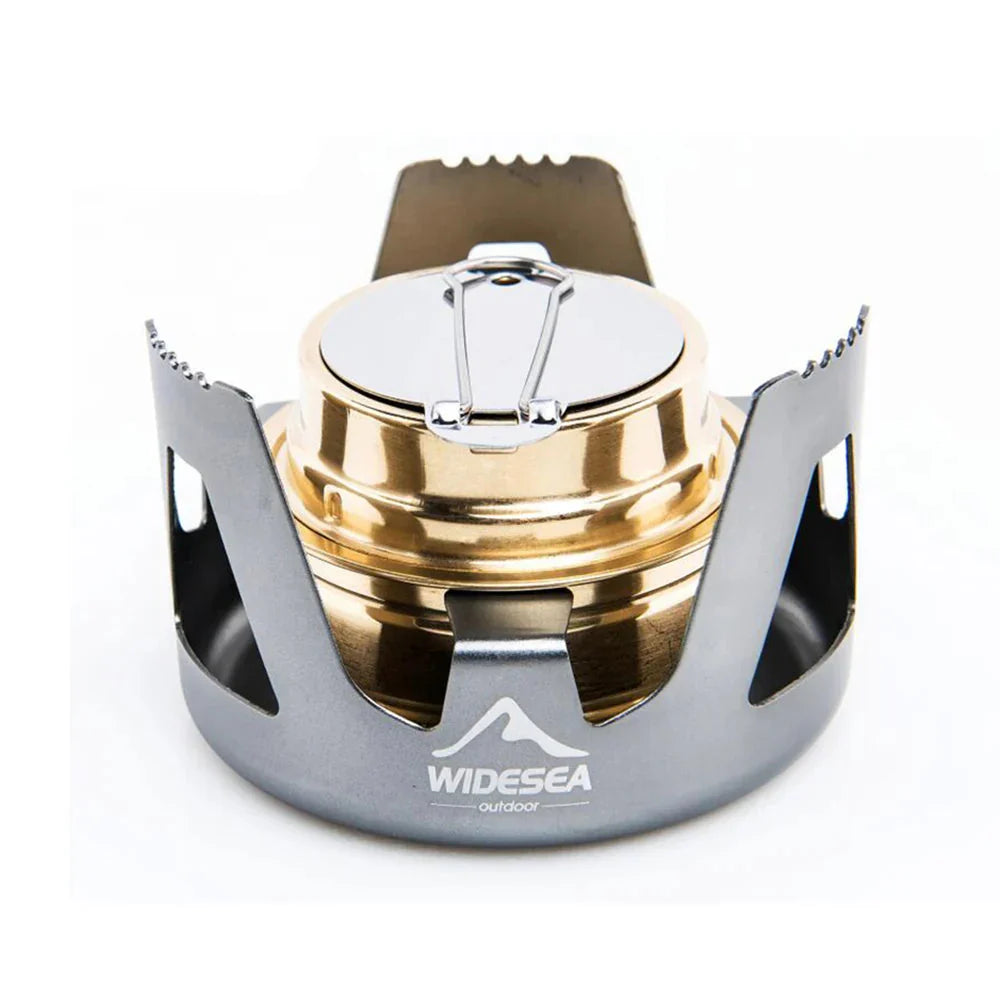 High-Quality Portable Alcohol Stove Grey