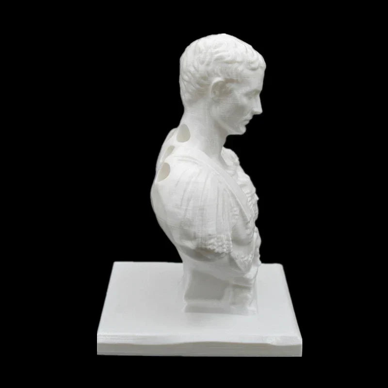 Julius Caesar statue Office Desk Pen Holder