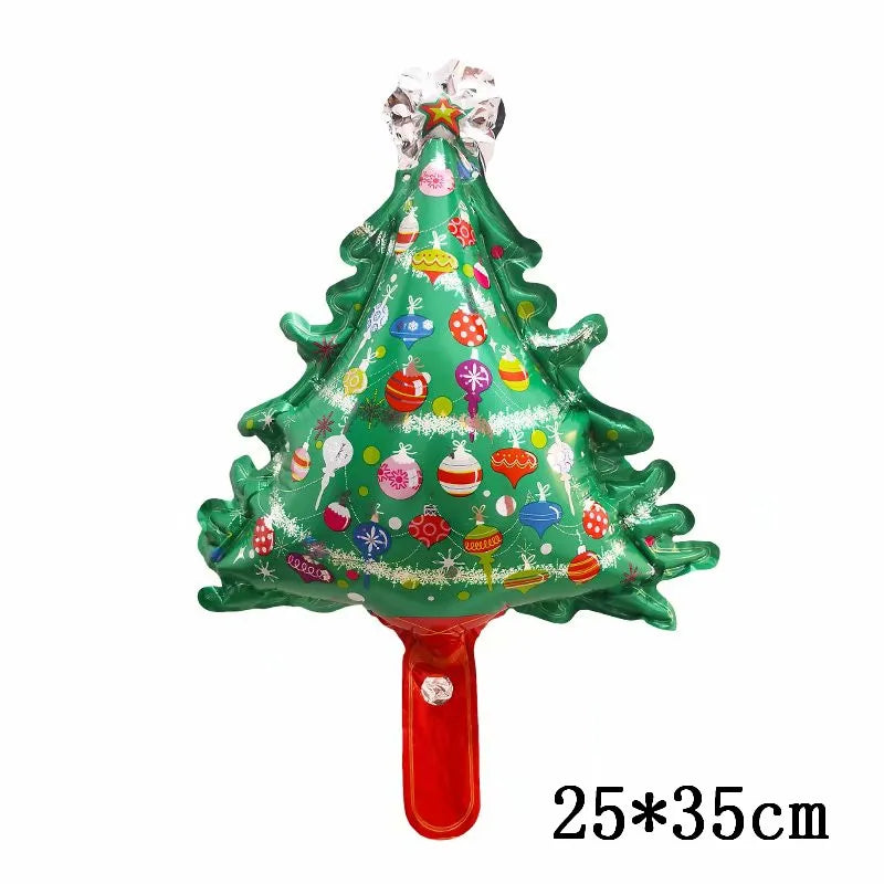 Cheerful Santa Claus Foil Christmas Balloon - 70x51cm
