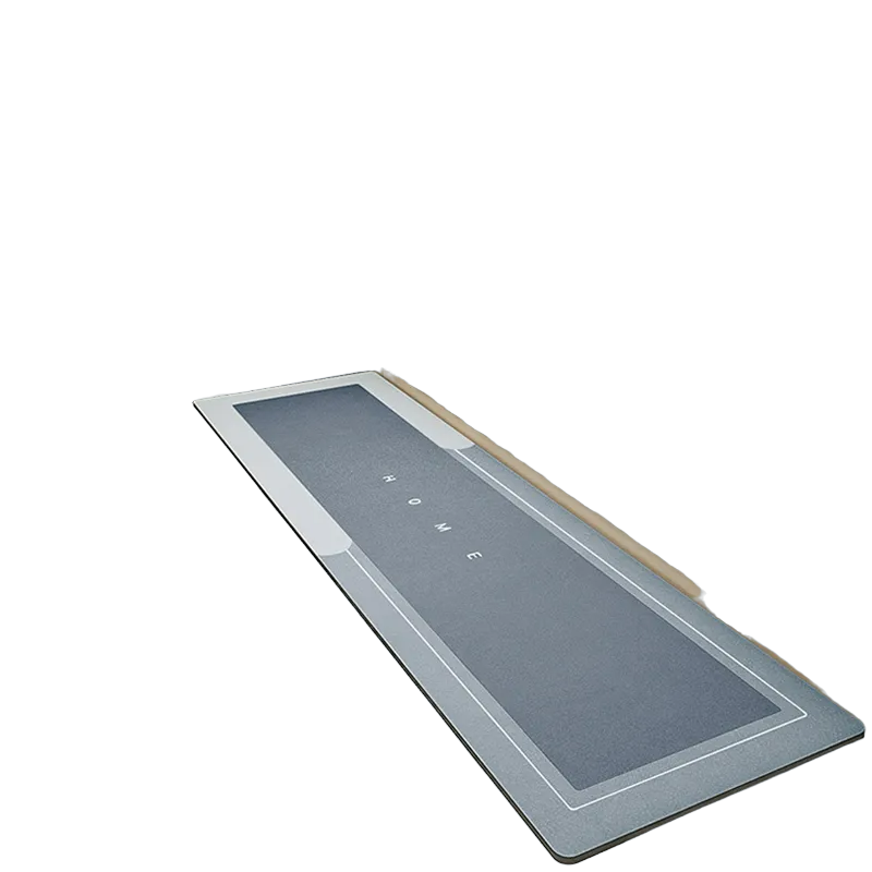Luxury Diatom Mud Soft Rug - 50X160cm (Blue Grey)