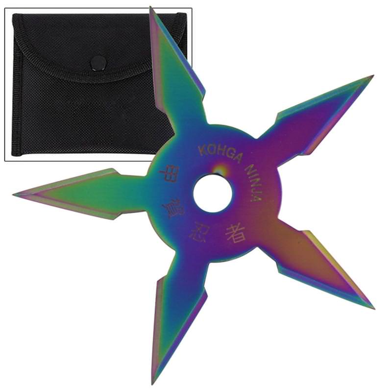Secret Khoga Ninja Five Points Throwing Star Titanium