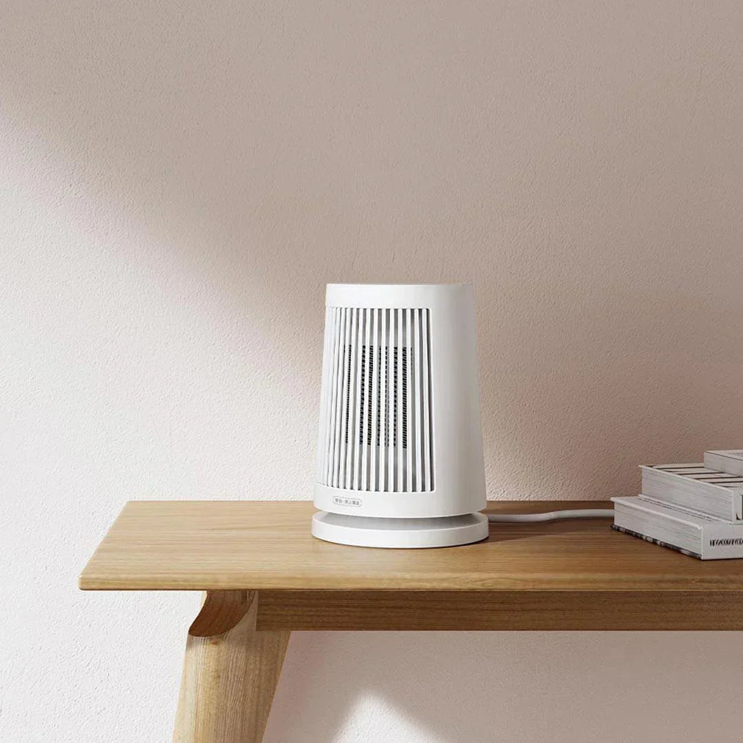 Mini 600W PTC Ceramic Desktop Electric Heater - Efficient, Safe & Portable