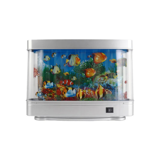 Ocean Motion LED Fish Tank Night Light– EU Plug (Adapter Required for AU Use)