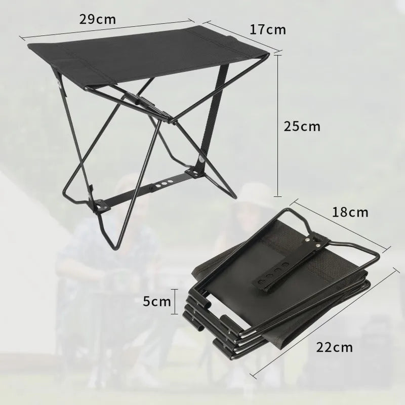 Outdoor Portable Foldable Travel Camping Bench