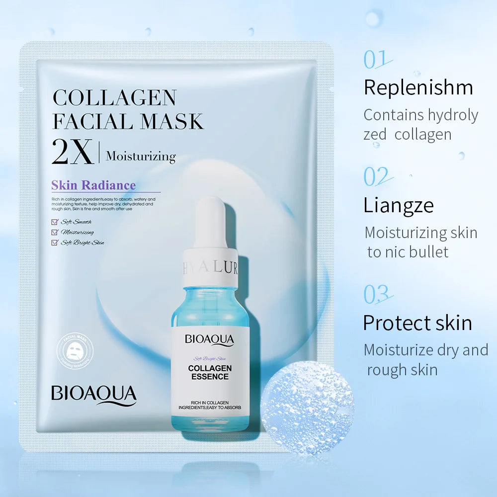 Centella Collagen Face Masks - Pack of 20