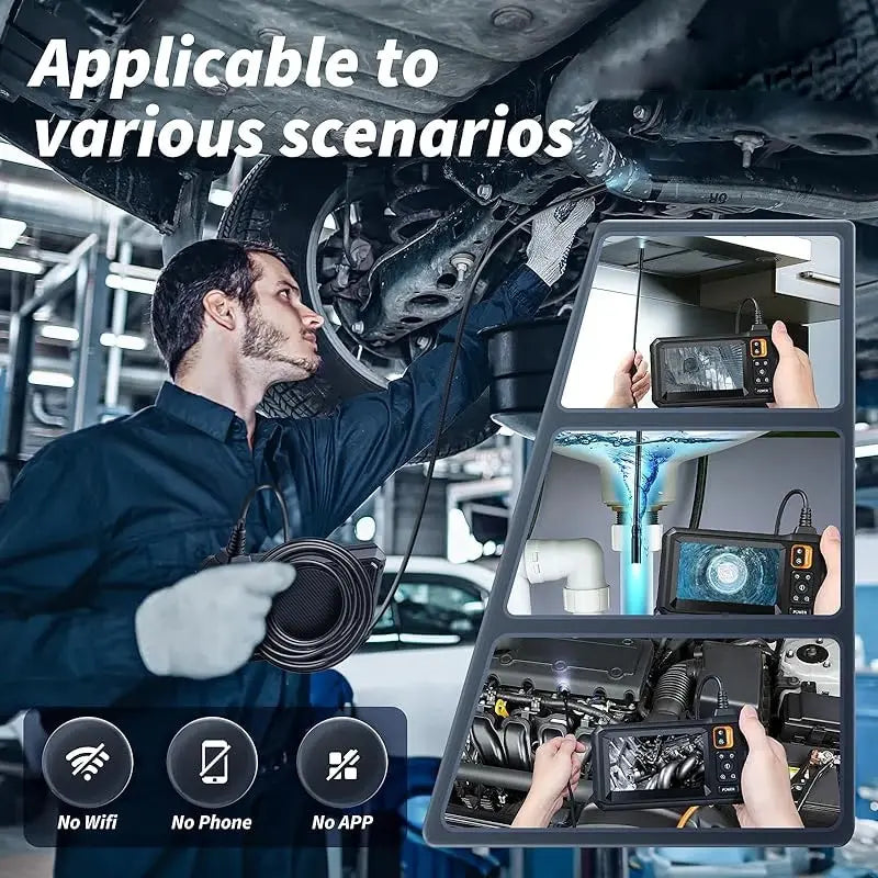 Industrial Endoscope Camera 4.3-inch IPS Display (1080P )