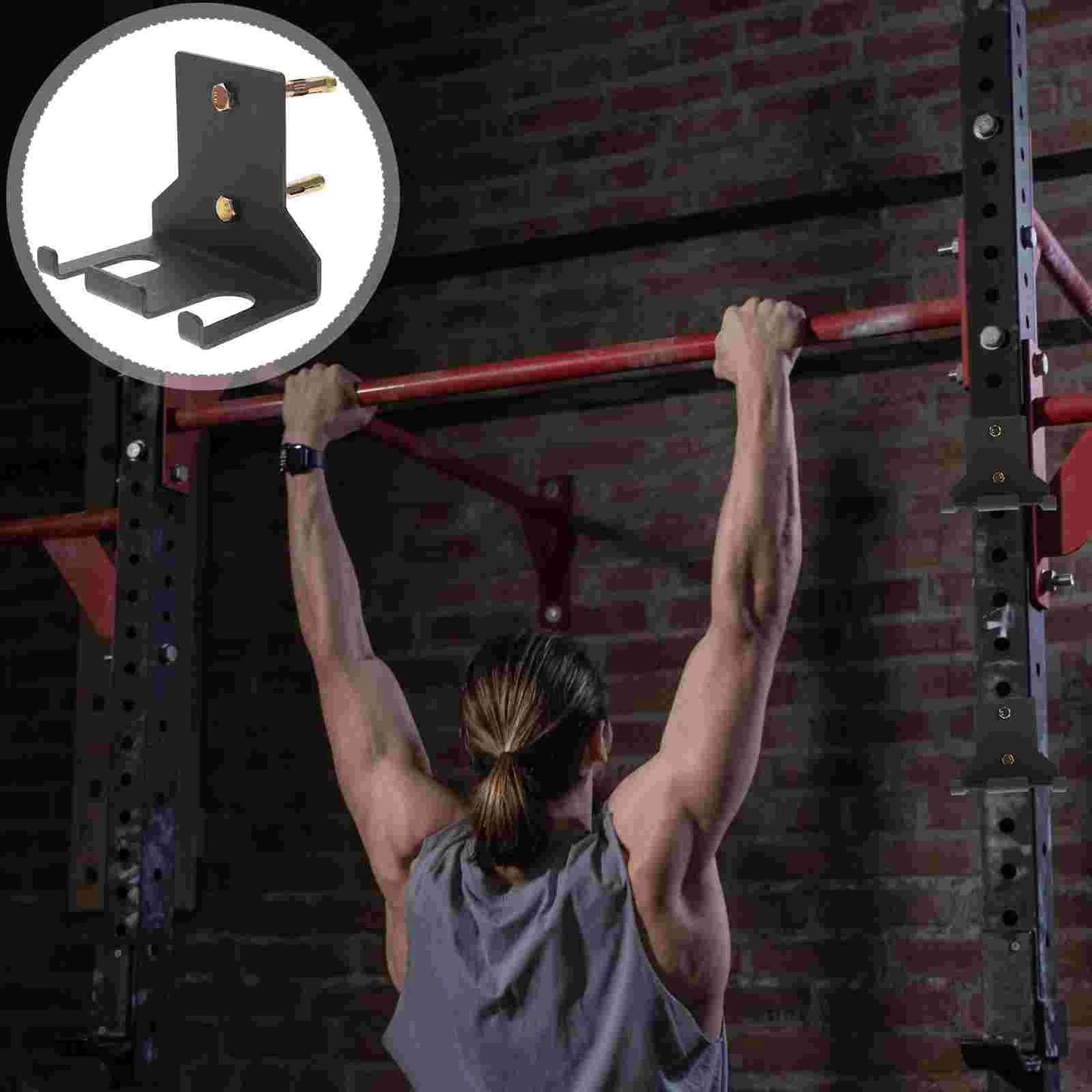 Wall Mounted Barbell Storage