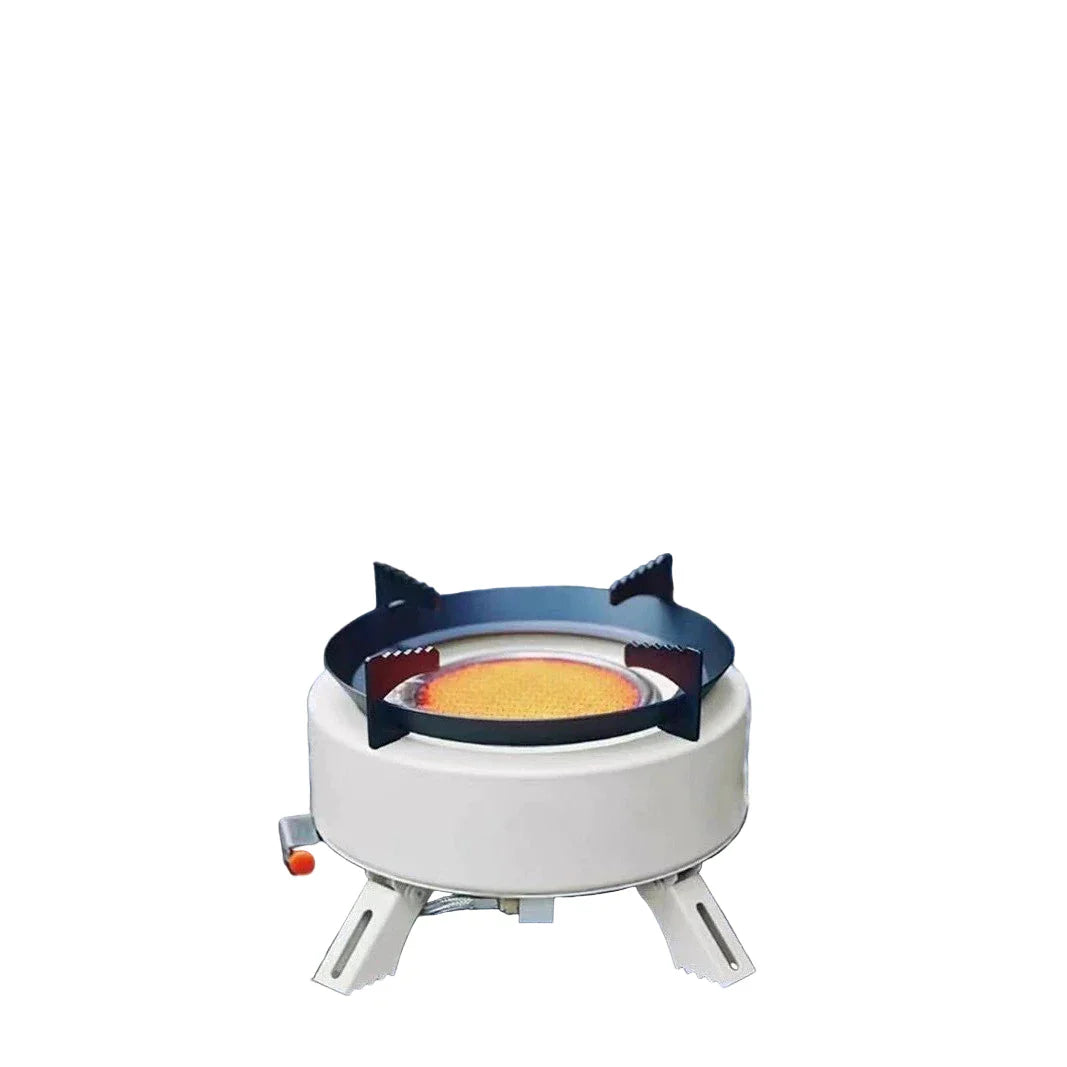 12800W Infrared Camping Gas Stove White