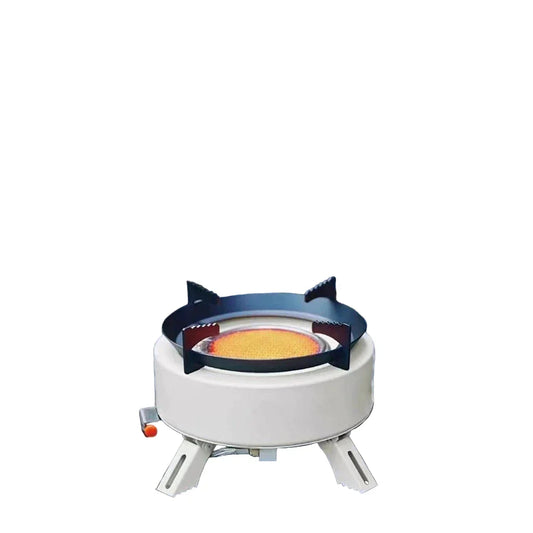 12800W Infrared Camping Gas Stove White