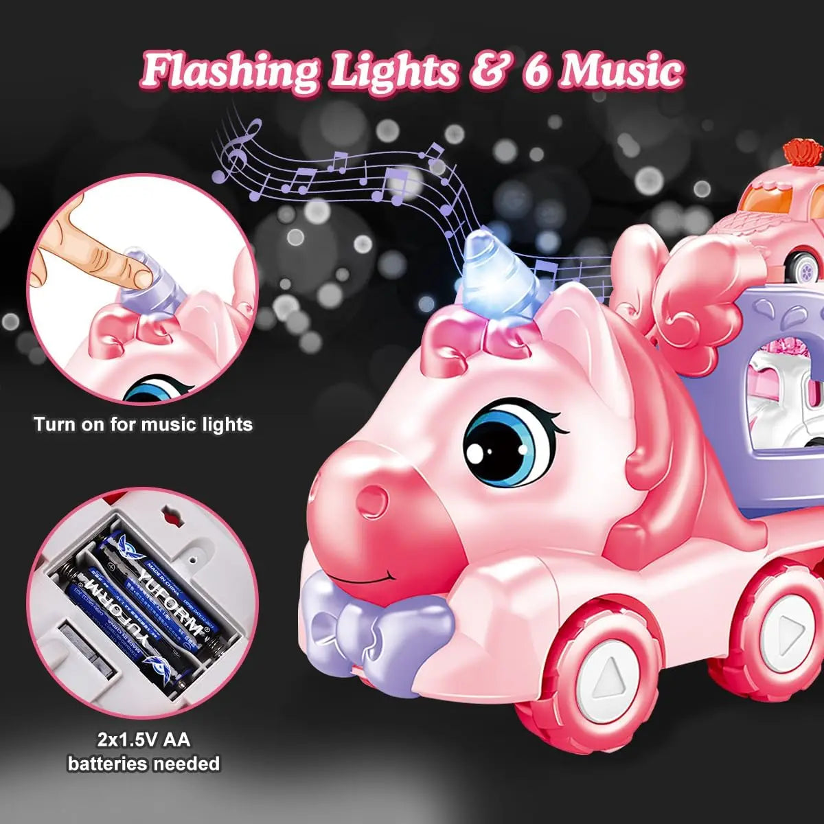 5 in 1 Carrier Truck Car Toys