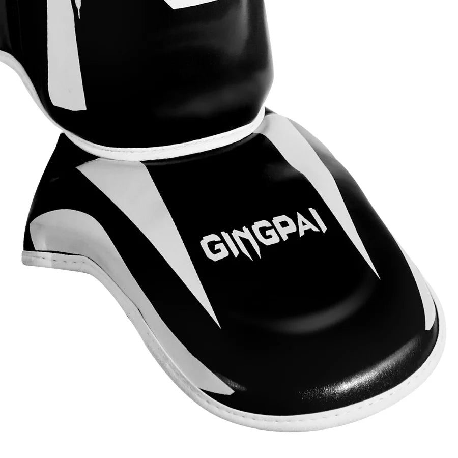 Thick Leather Boxing Shin Guards
