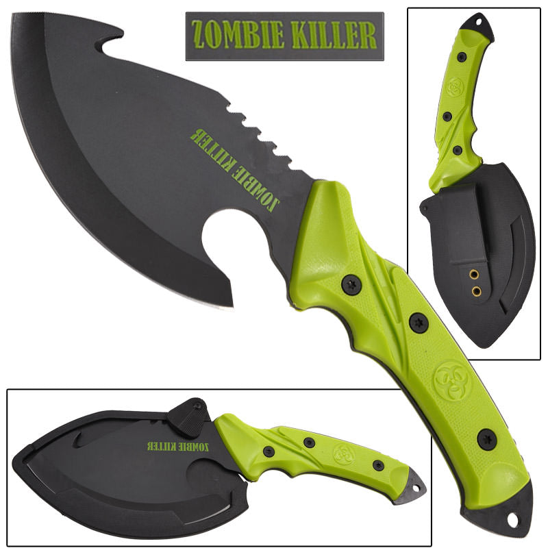 Zombie Killer Tactical Hunting Knife With Gut Hook Blade - TOPHATTER'S ARMORY DEALS