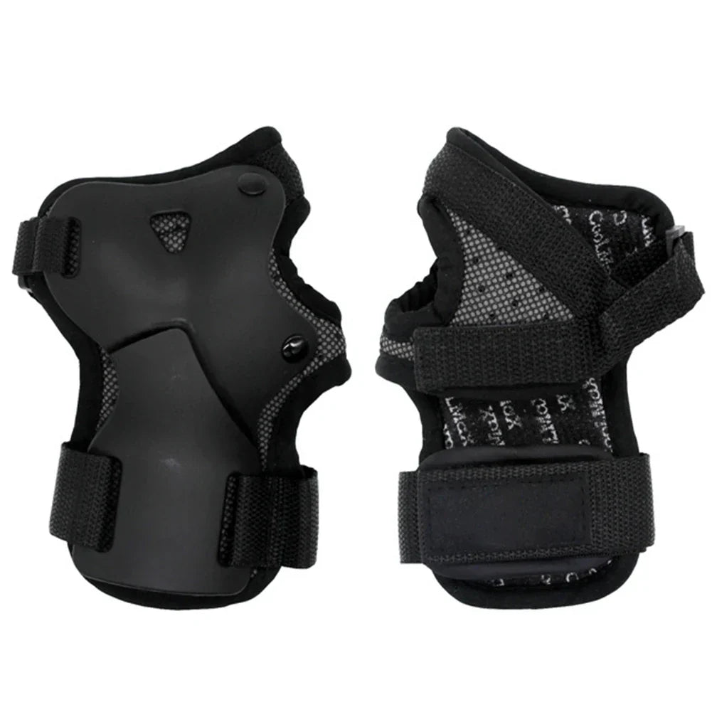 Snowboard & Ski Wrist Guard Impact-Resistant Protective Gear Black