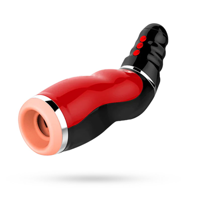 Moaning Deep Throat Sucking Vibrating Blowjob Stroker - Male Masturbator product image for intimate wellness and personal car