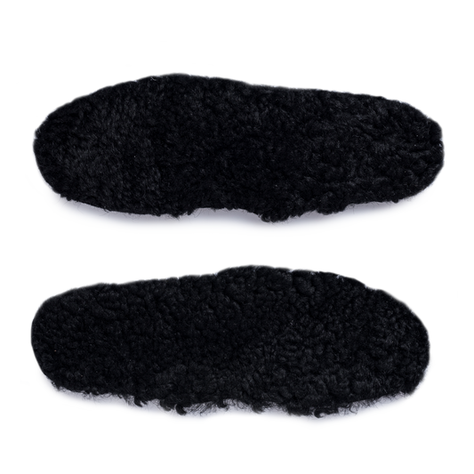 Shearling Insoles Curly Black