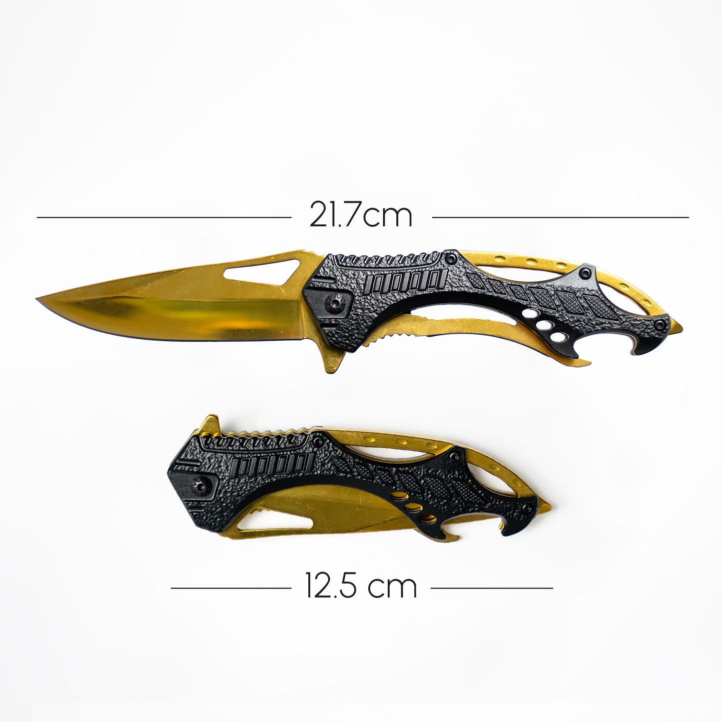 Fire and Steel - Spear Point Folding Knife
