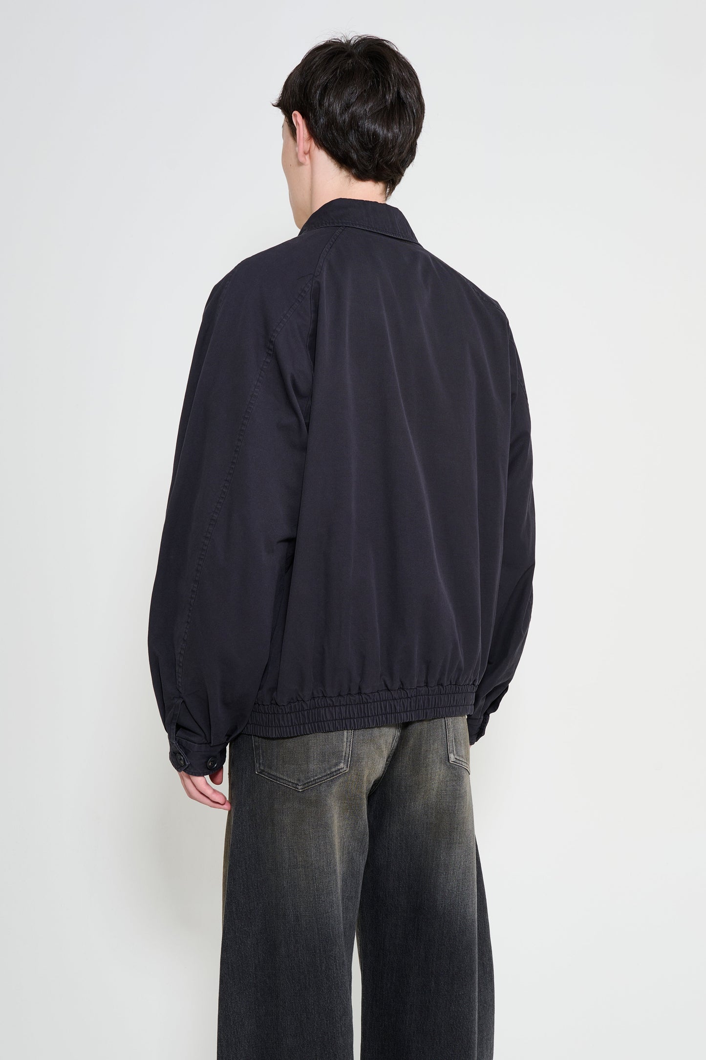 ssstein Vintage Harrinton Zip Jacket Black