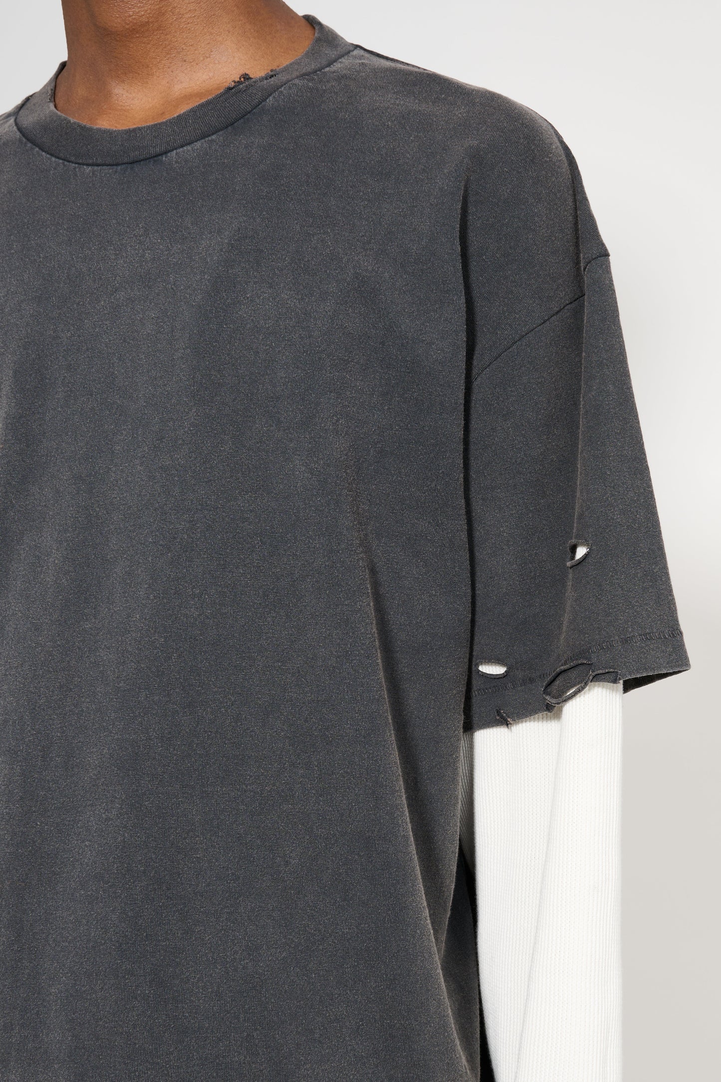 Stockholm Surfboard Club Back Logo Layered T-shirt Black