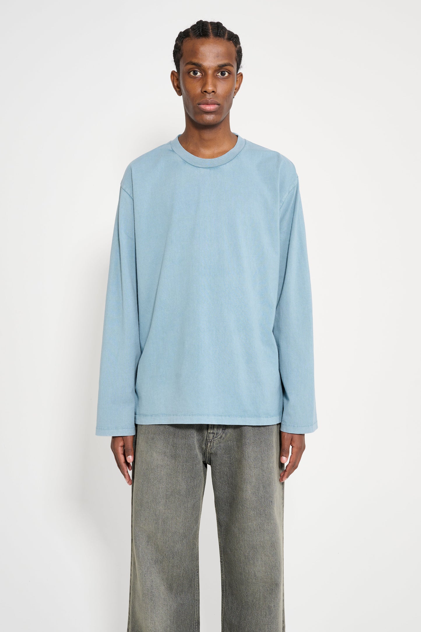 Stockholm Surfboard Back Logo Longsleeve Tokyo Blue