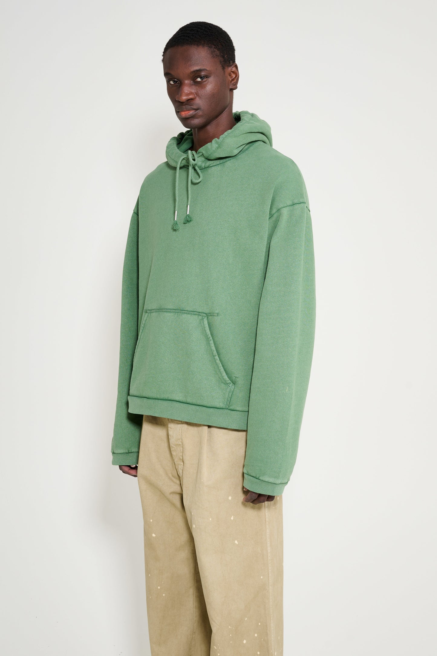 Stockholm Surfboard Club Ulf Logo Hoodie Green Mile