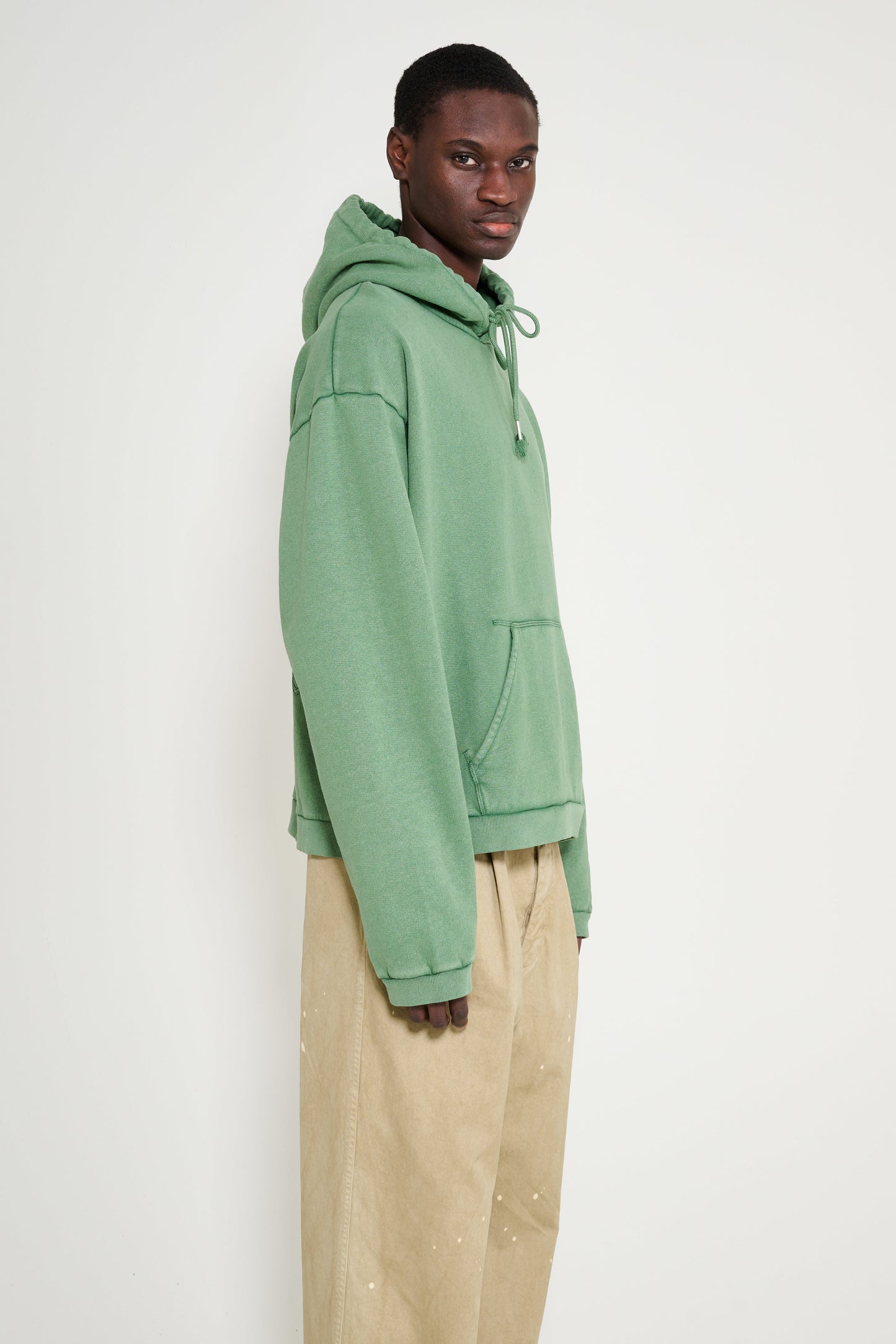 Stockholm Surfboard Club Ulf Logo Hoodie Green Mile