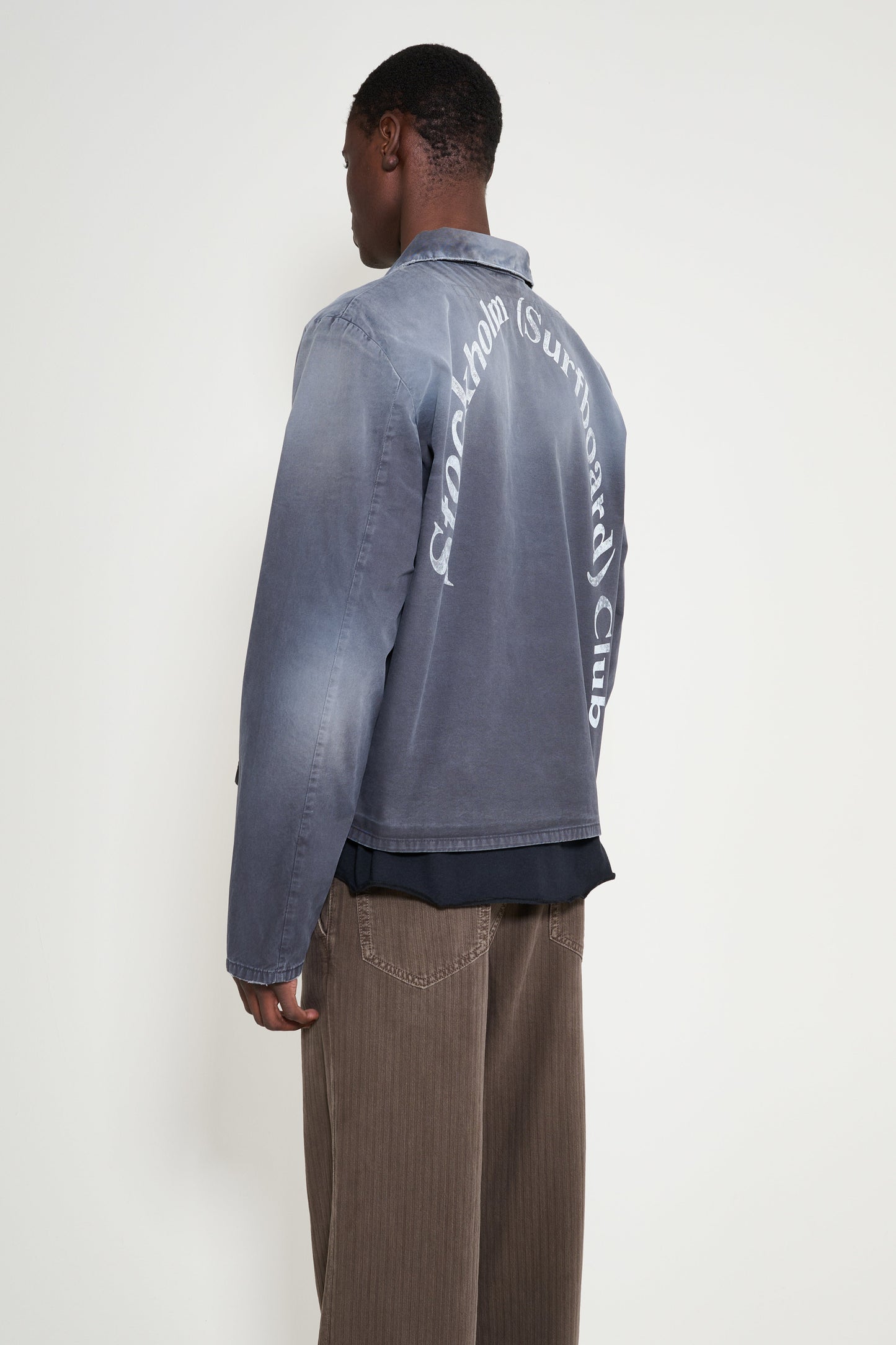 Stockholm Surfboard Club Phil Jacket Black / Grey