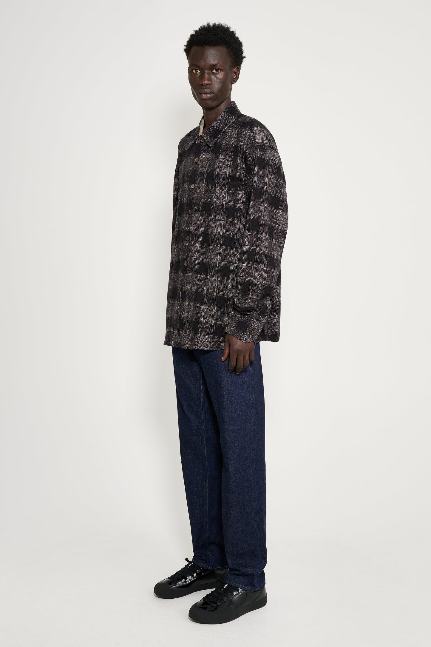 Stone Island Denim Research Straight Leg Jeans Rinsed Indigo