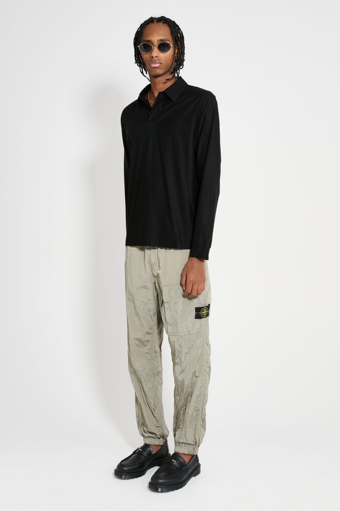 Stone Island Nylon Metal Track Pants Plaster