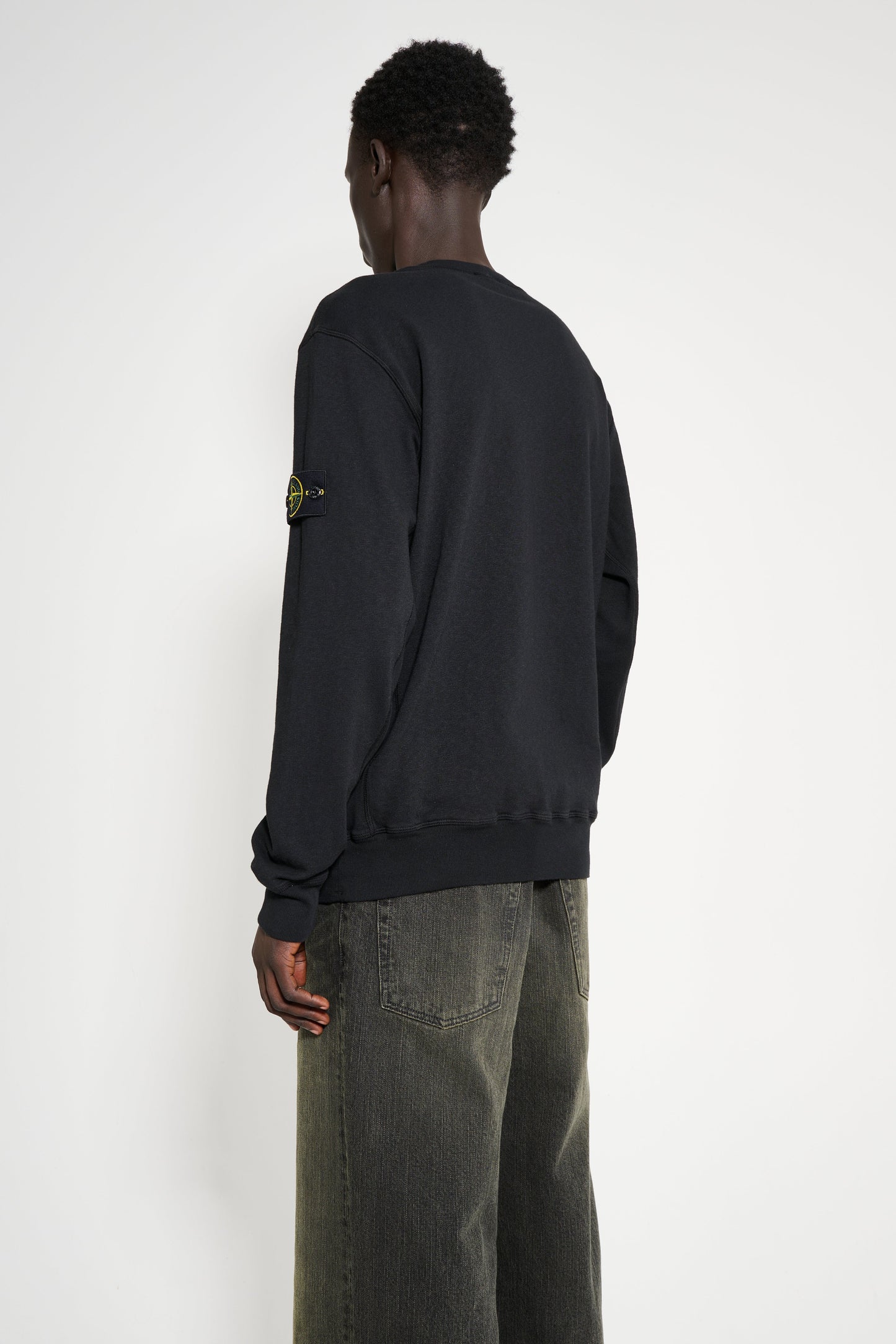 Stone Island Crew Neck Sweatshirt