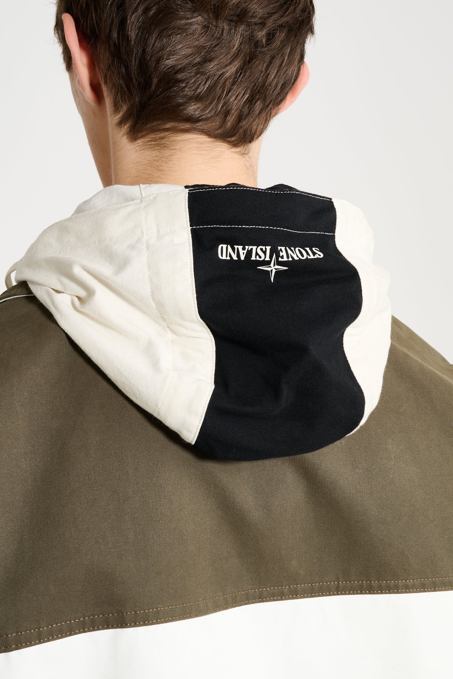 Stone Island Hooded Compass Jacket Military Green