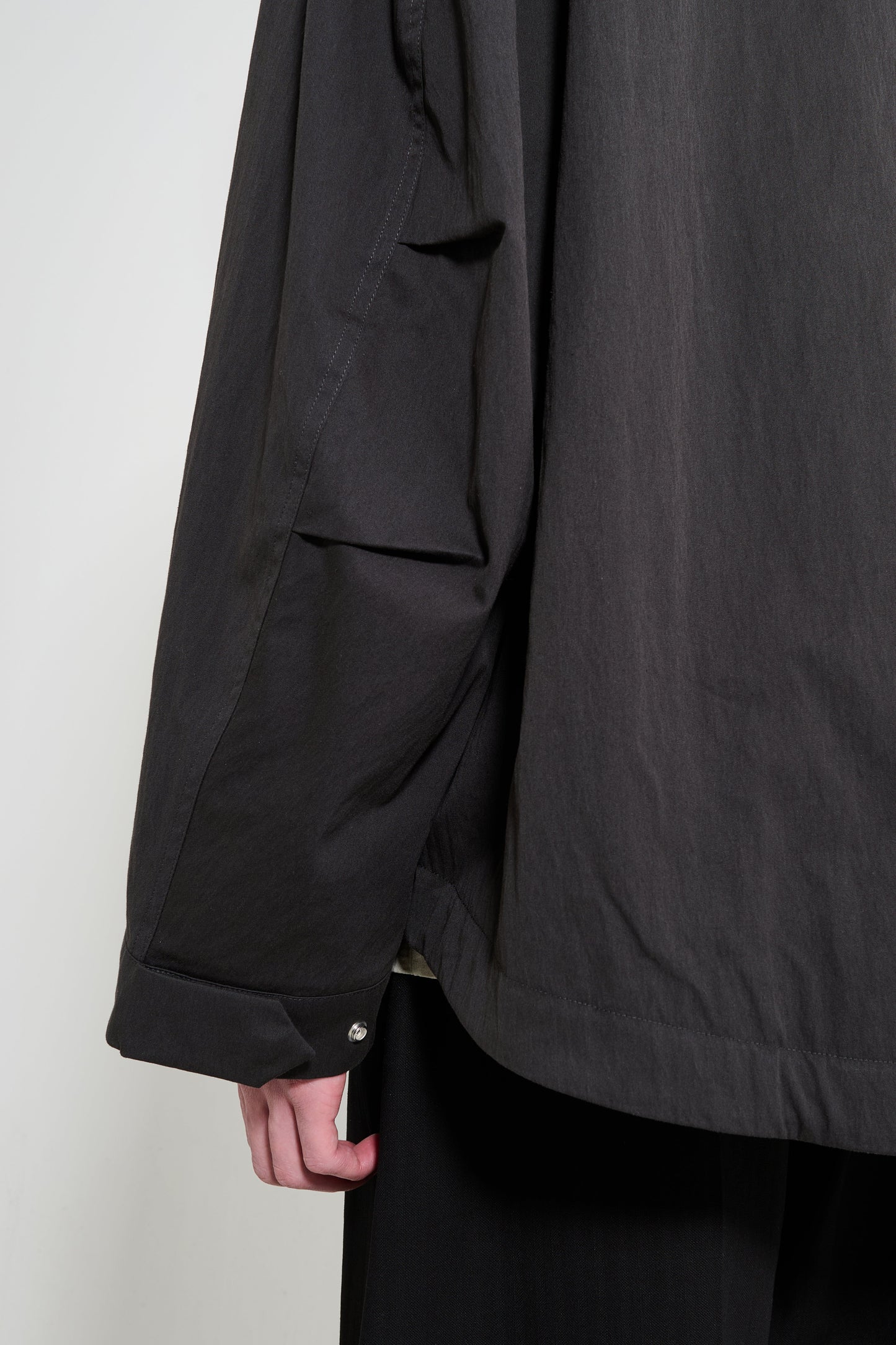 Studio Nicholson Comba Short Anorak Jacket Coal