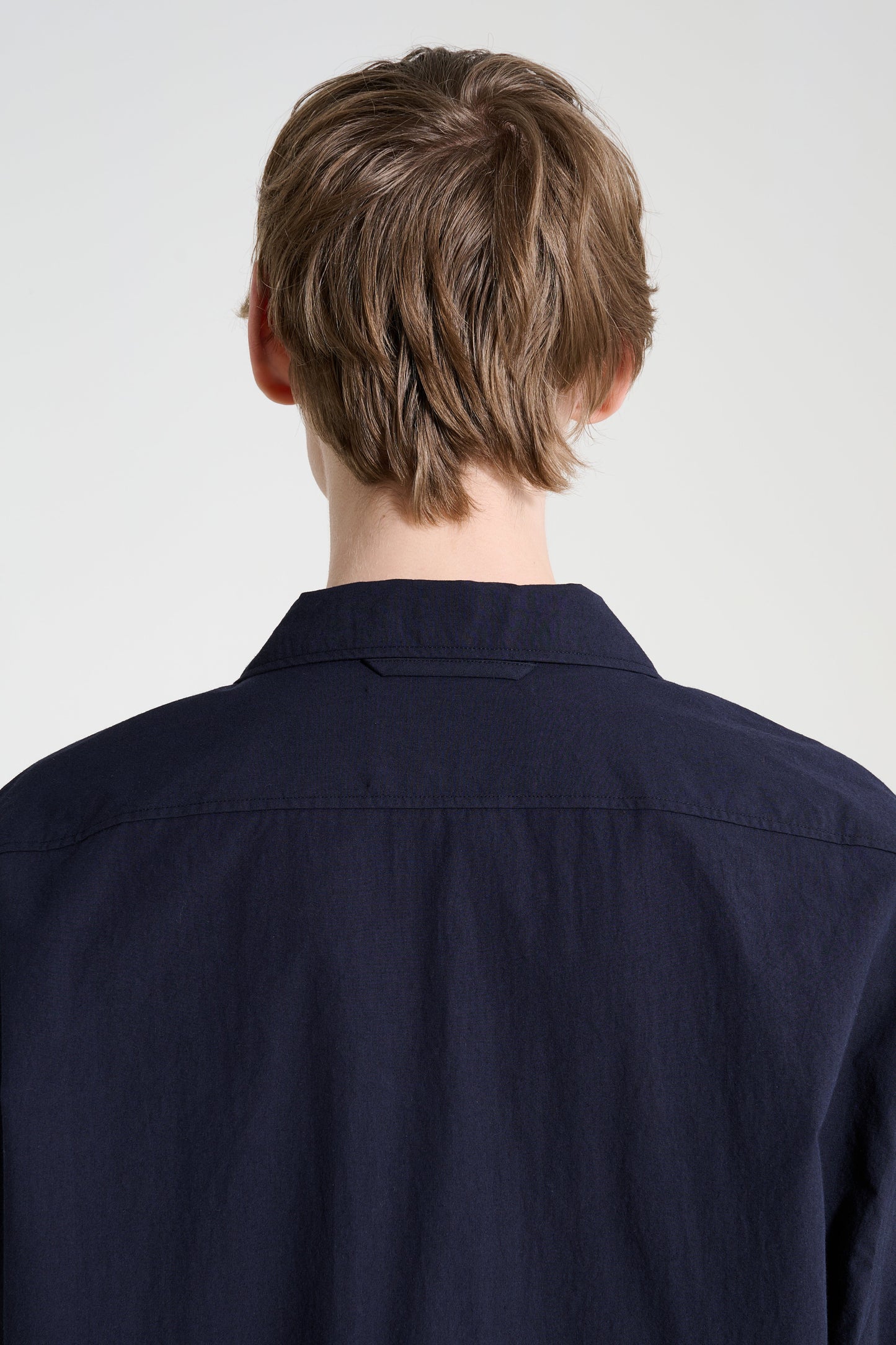 Studio Nicholson Agios Short Sleeve Shirt Ink