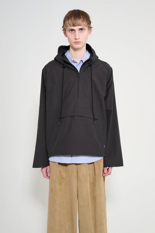 Studio Nicholson Rault Hooded Pullover Coal