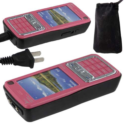 Stun Gun Pretender Cell Phone 1 Million Volt Pink